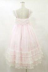 画像2: Angelic Pretty / Brilliant Tulleジャンパースカート Free ピンク H-25-09-22-070-AP-OP-NS-ZH (2)