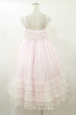 画像2: Angelic Pretty / Brilliant Tulleジャンパースカート Free ピンク H-25-09-22-070-AP-OP-NS-ZH