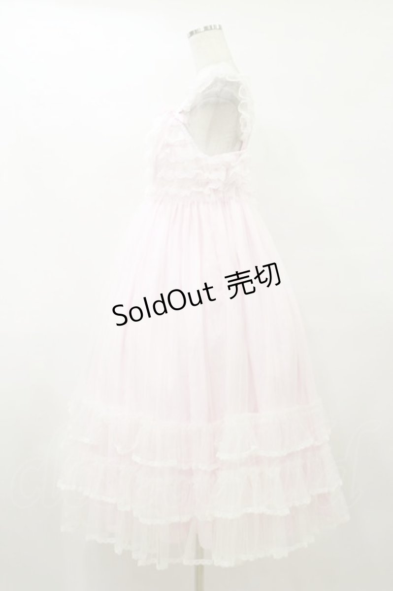 画像3: Angelic Pretty / Brilliant Tulleジャンパースカート Free ピンク H-25-09-22-070-AP-OP-NS-ZH (3)