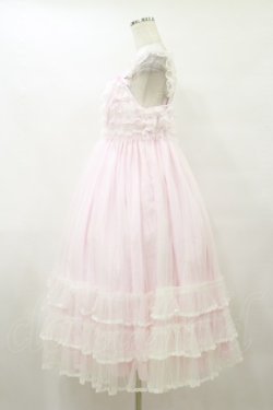 画像3: Angelic Pretty / Brilliant Tulleジャンパースカート Free ピンク H-25-09-22-070-AP-OP-NS-ZH