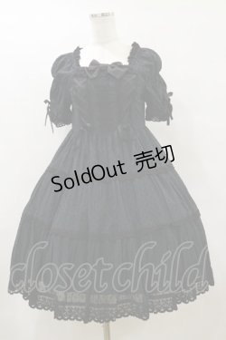 画像1: BABY,THE STARS SHINE BRIGHT / デザートワンピース Free ブラック H-25-09-22-071-BA-OP-NS-ZH