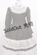 Innocent World / チュールレーススタンドカラーワンピース Free ショコラ H-25-09-22-1009-IW-OP-NS-ZH