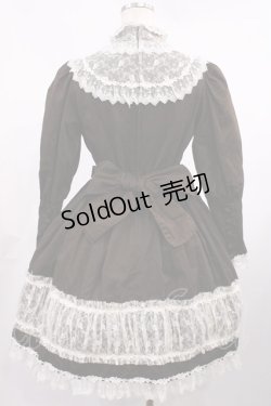 画像3: Innocent World / チュールレーススタンドカラーワンピース Free ショコラ H-25-09-22-1009-IW-OP-NS-ZH