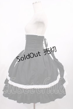 画像2: ALICE and the PIRATES / ロザリーコルセットプリンセススカート Free ブラック H-25-09-22-1013-PA-SK-NS-ZH