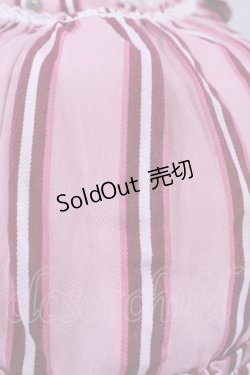 画像4: BABY,THE STARS SHINE BRIGHT / レジメンタルサロペット Free ピンク H-25-09-22-1015-BA-OP-NS-ZH