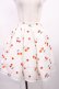 画像1: mille fille closet by LODISPOTTO / Sweet Cherryスカート M オフ H-25-09-22-1018-LO-SK-YZ-ZH (1)