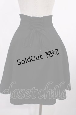 画像2: Fi.n.t / バックレースアップフレアースカート F ブラック H-25-09-22-1019-CA-SK-YZ-ZH