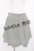 axes femme / 連ボタンデザインキュロット M カーキ H-25-09-22-1020-AX-PA-NS-ZH
