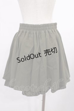 画像2: axes femme / 連ボタンデザインキュロット M カーキ H-25-09-22-1020-AX-PA-NS-ZH