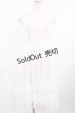 画像1: FLC / 星名桜子/ドーリィチュールエプロン 4L オフ H-25-09-22-1021-LO-OP-NS-ZH