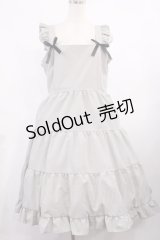 FLC / 星名桜子/ジャンパースカート 4L グレー H-25-09-22-1004-LO-OP-NS-ZH