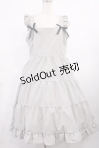 FLC / 星名桜子/ジャンパースカート 4L グレー H-25-09-22-1004-LO-OP-NS-ZH