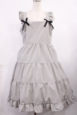 画像1: FLC / 星名桜子/ジャンパースカート 4L グレー H-25-09-22-1004-LO-OP-NS-ZH