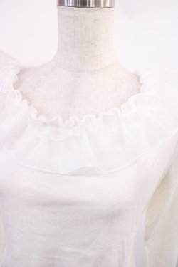画像3: Angelic Pretty / Sweetリボンカットソー Free シロ H-25-09-22-1028-AP-TO-NS-ZH