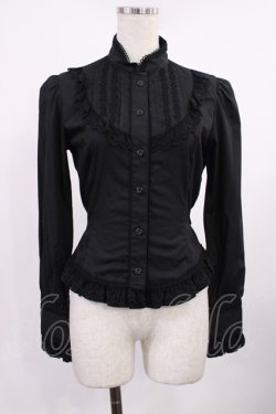 画像1: Innocent World / ステラブラウス S ブラック H-25-09-22-1029-IW-BL-NS-ZH
