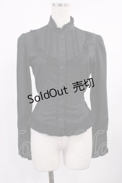 画像1: Innocent World / ステラブラウス S ブラック H-25-09-22-1029-IW-BL-NS-ZH