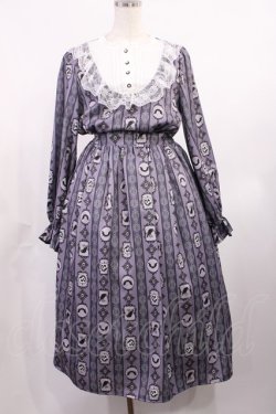 画像1: axes femme / ディズニーヴィランズ/ワンピース M パープル H-25-09-22-1005-AX-OP-NS-ZH