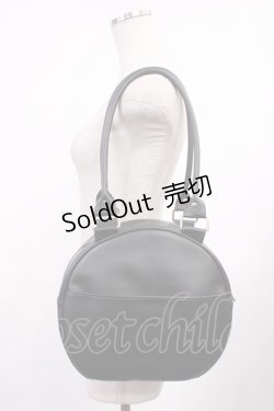 画像2: axes femme kawaii / ツインリボンラウンドバッグ  ブラック H-25-09-22-1031-AX-BG-NS-ZH