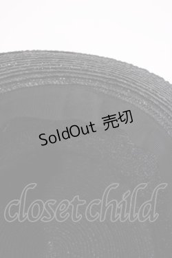 画像3: BABY,THE STARS SHINE BRIGHT / 麦素材のシルクハット  ブラック H-25-09-22-1032-BA-AC-NS-ZH