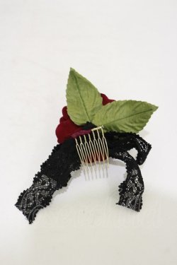 画像2: Victorian maiden / コサージュコーム  ボルドー H-25-09-22-001-CL-AC-NS-ZH