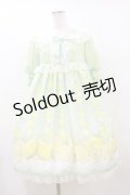 Angelic Pretty / Fruity Lemonワンピース Free ミント H-25-09-22-074-AP-OP-NS-ZH