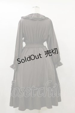 画像2: m petit by misako / AOK*フリルカラータックワンピース LL ブラウン H-25-09-22-076-LO-OP-NS-ZH