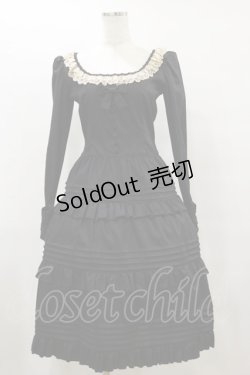 画像1: Mary Magdalene / ビスクドールワンピース Free ブラック H-25-09-22-078-CL-OP-NS-ZH