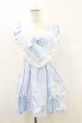 BABY,THE STARS SHINE BRIGHT / ハートエプロン Free サックス H-25-09-22-022-BA-OP-NS-ZH