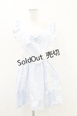 画像1: BABY,THE STARS SHINE BRIGHT / ハートエプロン Free サックス H-25-09-22-022-BA-OP-NS-ZH