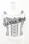 銀杏指針（海外ロリータブランド） / 人形回想録ビスチェ M ブラック H-25-09-22-024-LO-TO-NS-ZH