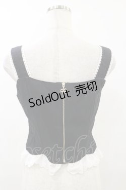 画像2: 銀杏指針（海外ロリータブランド） / 人形回想録ビスチェ M ブラック H-25-09-22-024-LO-TO-NS-ZH