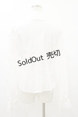 画像2: BABY,THE STARS SHINE BRIGHT / ハートレースの後ろピンタックブラウス Free オフ H-25-09-22-031-BA-BL-NS-ZH