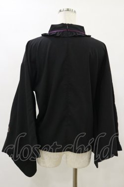 画像2: Amavel / 大正浪漫の夢紀行ブラウス Free ブラック H-25-09-22-034-CA-BL-NS-ZH