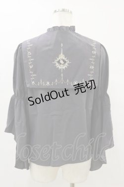 画像2: Amavel / Astrologie Planeteブラウス Free グレー H-25-09-22-036-CA-BL-NS-ZH