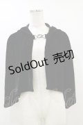 KILL STAR / CAYLLEY CLOAKケープ M ブラック H-25-09-23-001-SL-TO-KB-ZH