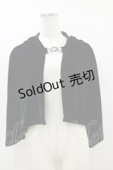 KILL STAR / CAYLLEY CLOAKケープ M ブラック H-25-09-23-001-SL-TO-KB-ZH