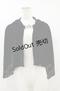 KILL STAR / CAYLLEY CLOAKケープ M ブラック H-25-09-23-001-SL-TO-KB-ZH