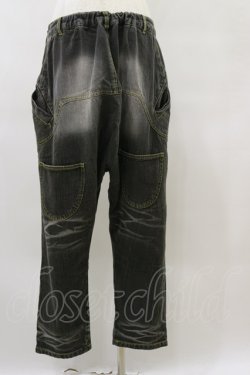 画像2: ALGONQUINS / ダメージデニムパンツ  グレー H-25-09-23-048-AL-PA-KB-ZH