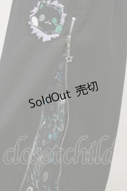 画像3: NieR Clothing / 2WAY SIDE ZIP PANTS  黒 H-25-09-23-055-PU-PA-KB-ZH