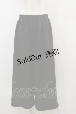 画像1: NieR Clothing / 2WAY SIDE ZIP WIDE PANTS  黒 H-25-09-23-056-PU-PA-KB-ZH