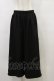 画像1: NieR Clothing / 2WAY SIDE ZIP WIDE PANTS  黒 H-25-09-23-056-PU-PA-KB-ZH (1)