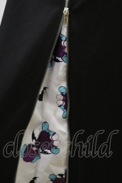 画像3: NieR Clothing / 2WAY SIDE ZIP WIDE PANTS  黒 H-25-09-23-056-PU-PA-KB-ZH