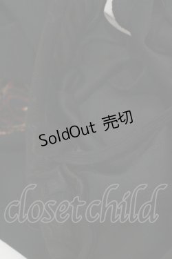 画像5: Qutie Frash / 和柄切替ワイドパンツ  黒 H-25-09-23-058-QU-PA-KB-ZH