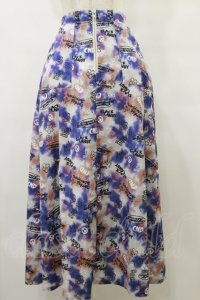 Candy Stripper / SPLENDID CANDY TIE DYE SKIRT 2 ORANGE H-25-09-23-066-PU-SK-KB-ZH