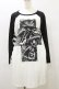 画像1: HELL CAT PUNKS / ラグランワンピース F 黒×白 H-25-09-23-067-PU-OP-KB-ZH (1)