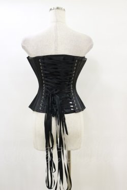 画像2: PureOne Corset Works / オーバーバストコルセット  ブラック H-25-09-23-006-GO-ZA-KB-ZH