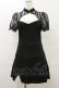画像1: PUNK RAVE / Chinese Style Silk Fan Cheongsam Dress M ブラック H-25-09-23-072-PU-OP-KB-ZH (1)