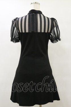 画像2: PUNK RAVE / Chinese Style Silk Fan Cheongsam Dress M ブラック H-25-09-23-072-PU-OP-KB-ZH