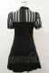 画像2: PUNK RAVE / Chinese Style Silk Fan Cheongsam Dress M ブラック H-25-09-23-072-PU-OP-KB-ZH (2)