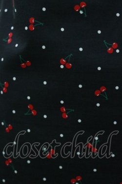 画像3: Candy Stripper / TINY CHERRY CAMISOLEワンピース  ブラック H-25-09-23-074-PU-OP-KB-ZH
